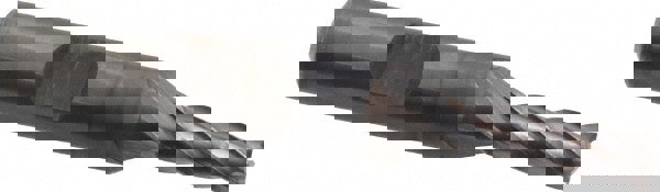 Square End Mill: 7/32'' Dia, 5/8'' LOC, 3/8'' Shank Dia, 2-7/16'' OAL, 4 Flutes, High Speed Steel