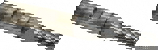 Square End Mill: 17/64'' Dia, 3/4'' LOC, 3/8'' Shank Dia, 2-1/2'' OAL, 4 Flutes, High Speed Steel