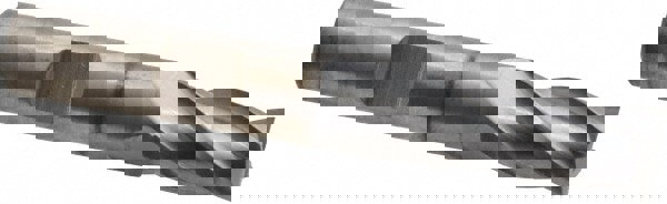 Square End Mill: 3/8'' Dia, 3/4'' LOC, 3/8'' Shank Dia, 2-1/2'' OAL, 4 Flutes, High Speed Steel