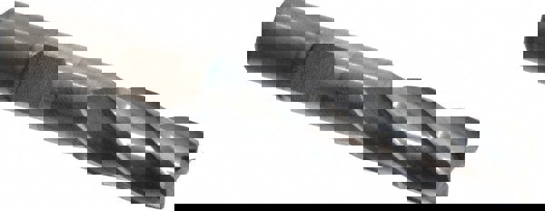 Square End Mill: 13/32'' Dia, 1'' LOC, 3/8'' Shank Dia, 2-11/16'' OAL, 4 Flutes, High Speed Steel