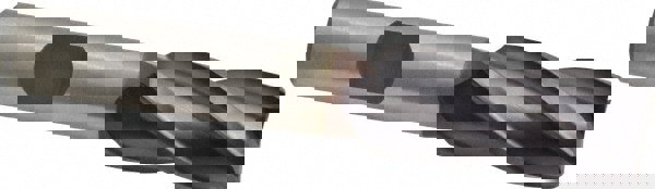 Square End Mill: 5/8'' Dia, 1-3/8'' LOC, 1/2'' Shank Dia, 3-3/8'' OAL, 4 Flutes, High Speed Steel