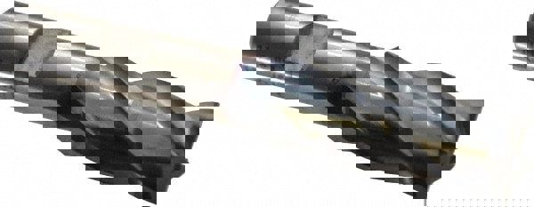 Square End Mill: 11/16'' Dia, 1-5/8'' LOC, 1/2'' Shank Dia, 3-3/8'' OAL, 4 Flutes, High Speed Steel