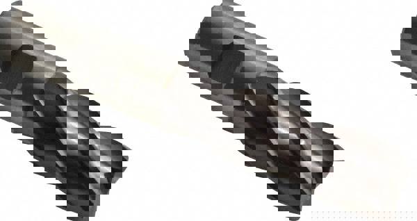 Square End Mill: 11/16'' Dia, 1-5/8'' LOC, 5/8'' Shank Dia, 3-3/4'' OAL, 4 Flutes, High Speed Steel