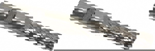 Square End Mill: 7/16'' Dia, 1-3/4'' LOC, 1/2'' Shank Dia, 3-3/4'' OAL, 4 Flutes, High Speed Steel