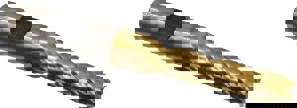 Square End Mill: 13/32'' Dia, 1-3/4'' LOC, 1/2'' Shank Dia, 3-3/4'' OAL, 4 Flutes, High Speed Steel