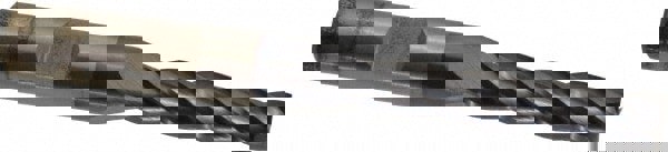 Square End Mill: 9/32'' Dia, 1-3/8'' LOC, 3/8'' Shank Dia, 3-1/8'' OAL, 4 Flutes, High Speed Steel