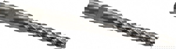 Square End Mill: 9/32'' Dia, 2'' LOC, 3/8'' Shank Dia, 3-3/4'' OAL, 4 Flutes, High Speed Steel