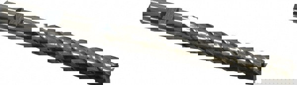 Square End Mill: 13/32'' Dia, 2-3/4'' LOC, 3/8'' Shank Dia, 4-1/2'' OAL, 4 Flutes, High Speed Steel