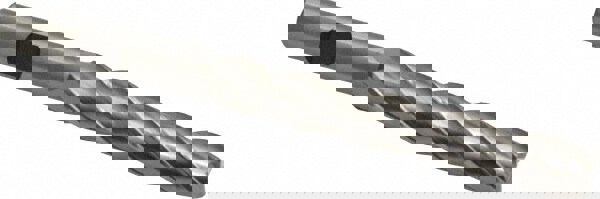 Square End Mill: 7/16'' Dia, 2-3/4'' LOC, 3/8'' Shank Dia, 4-1/2'' OAL, 4 Flutes, High Speed Steel