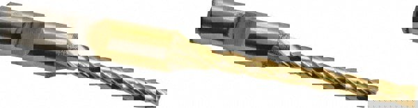 Square End Mill: 3/16'' Dia, 1-3/4'' LOC, 3/8'' Shank Dia, 3-9/16'' OAL, 4 Flutes, High Speed Steel