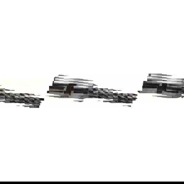 Square End Mill: 7/32'' Dia, 1-3/4'' LOC, 3/8'' Shank Dia, 3-9/16'' OAL, 4 Flutes, High Speed Steel