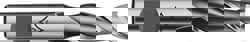 Square End Mill: 3/8'' Dia, 3/4'' LOC, 3/8'' Shank Dia, 2-1/2'' OAL, 2 Flutes, High Speed Steel