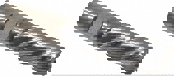 Square End Mill: 3/4'' Dia, 1-5/8'' LOC, 3/4'' Shank Dia, 3-7/8'' OAL, 4 Flutes, High Speed Steel