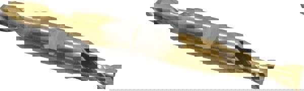 Square End Mill: 9/32'' Dia, 9/16'' LOC, 3/8'' Shank Dia, 3-3/8'' OAL, 2 Flutes, High Speed Steel