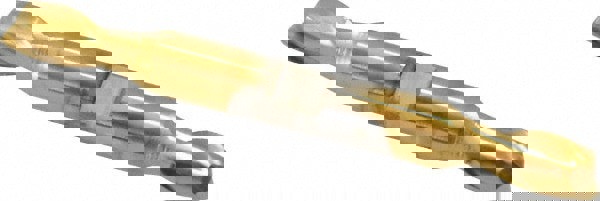 Square End Mill: 11/32'' Dia, 9/16'' LOC, 3/8'' Shank Dia, 3-1/2'' OAL, 2 Flutes, High Speed Steel