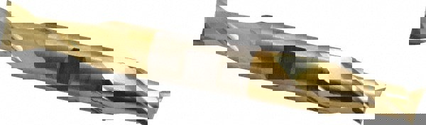 Square End Mill: 1/2'' Dia, 13/16'' LOC, 1/2'' Shank Dia, 4-1/8'' OAL, 2 Flutes, High Speed Steel