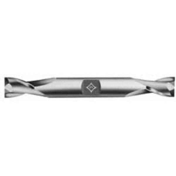 Square End Mill: 1'' Dia, 1-5/8'' LOC, 1'' Shank Dia, 6-3/8'' OAL, 2 Flutes, High Speed Steel