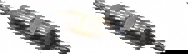 Square End Mill: 5/32'' Dia, 7/16'' LOC, 3/8'' Shank Dia, 3-1/8'' OAL, 2 Flutes, High Speed Steel