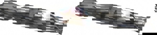 Square End Mill: 5/8'' Dia, 1-1/8'' LOC, 5/8'' Shank Dia, 5'' OAL, 2 Flutes, High Speed Steel