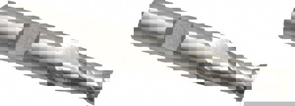 Square End Mill: 11/32'' Dia, 9/16'' LOC, 3/8'' Shank Dia, 2-1/2'' OAL, 2 Flutes, High Speed Steel