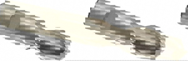 Square End Mill: 17/32'' Dia, 1-1/8'' LOC, 1/2'' Shank Dia, 3-3/8'' OAL, 2 Flutes, High Speed Steel