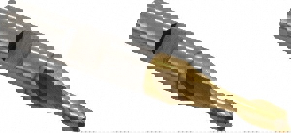 Square End Mill: 7/32'' Dia, 1/2'' LOC, 3/8'' Shank Dia, 2-7/16'' OAL, 2 Flutes, High Speed Steel