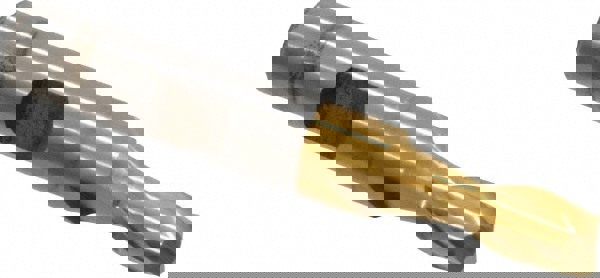 Square End Mill: 9/32'' Dia, 9/16'' LOC, 3/8'' Shank Dia, 2-1/2'' OAL, 2 Flutes, High Speed Steel