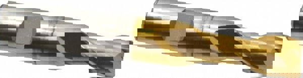 Square End Mill: 29/64'' Dia, 13/16'' LOC, 1/2'' Shank Dia, 3-1/4'' OAL, 2 Flutes, High Speed Steel