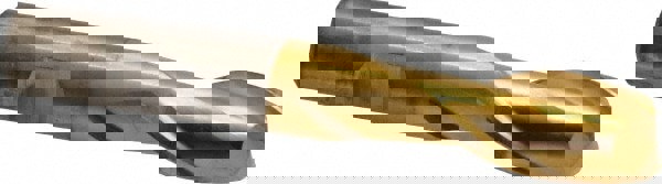 Square End Mill: 9/16'' Dia, 1-1/8'' LOC, 1/2'' Shank Dia, 3-3/8'' OAL, 2 Flutes, High Speed Steel