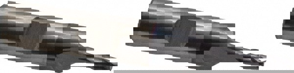 Square End Mill: 1/8'' Dia, 3/8'' LOC, 3/8'' Shank Dia, 2-5/16'' OAL, 2 Flutes, High Speed Steel