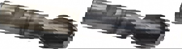 Square End Mill: 5/8'' Dia, 1-1/8'' LOC, 1/2'' Shank Dia, 3-3/8'' OAL, 2 Flutes, High Speed Steel