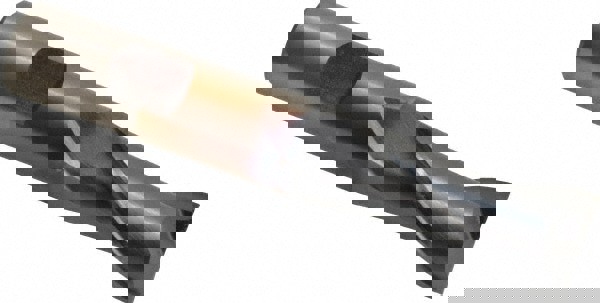 Square End Mill: 11/16'' Dia, 1-5/16'' LOC, 5/8'' Shank Dia, 3-1/4'' OAL, 2 Flutes, High Speed Steel