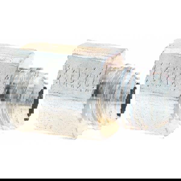 Steel Flared Tube Connector: 3/8