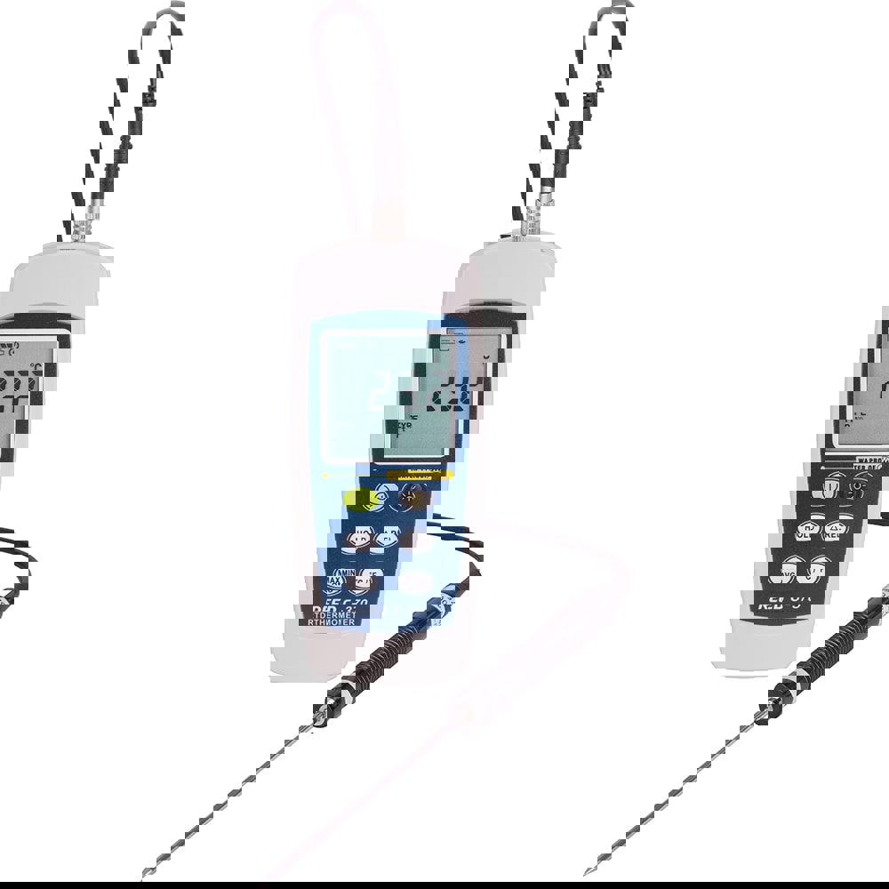 Digital Thermometer & Probe: 572 &deg; F, RTD Sensor
