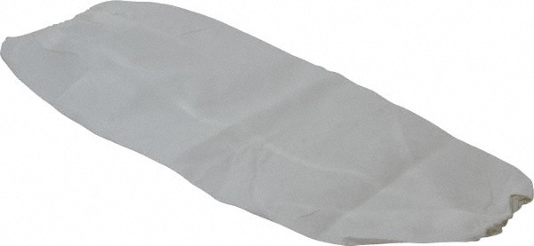 Disposable Sleeve: Size Regular, Plastic, White, ANSI Cut A5