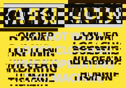 Accident Prevention Label: 