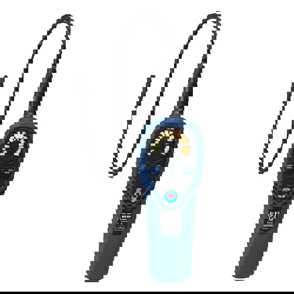 Multi-Gas Detector: Audible & Visual Signal, Tricolor LED Bar Indicator