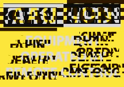 Accident Prevention Label: 3