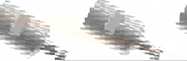 Square End Mill: 1/8'' Dia, 3/8'' LOC, 3/8'' Shank Dia, 2-5/16'' OAL, 2 Flutes, High Speed Steel