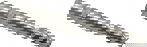 Square End Mill: 7/16'' Dia, 1'' LOC, 1/2'' Shank Dia, 3-3/4'' OAL, 2 Flutes, High Speed Steel