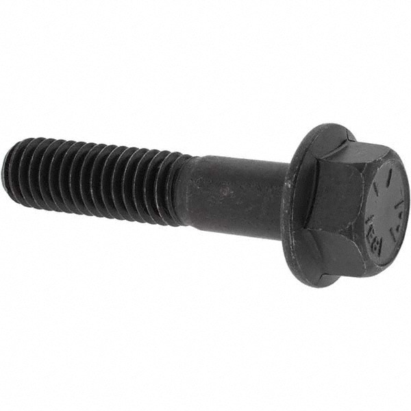 Smooth Flange Bolt: 3/8-16 UNC, 1-3/4