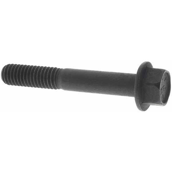 Smooth Flange Bolt: 3/8-16 UNC, 2-1/2