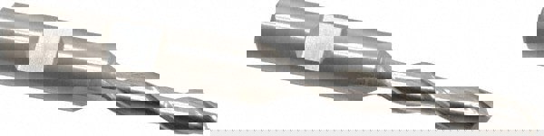 Square End Mill: 1/4'' Dia, 1-1/4'' LOC, 3/8'' Shank Dia, 3-1/16'' OAL, 2 Flutes, High Speed Steel