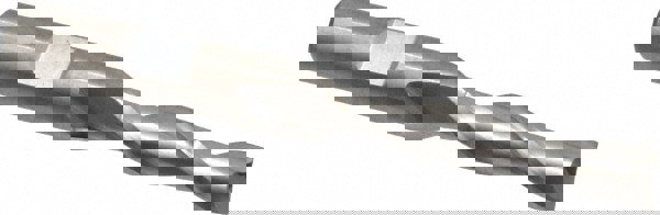 Square End Mill: 5/16'' Dia, 1-3/8'' LOC, 3/8'' Shank Dia, 3-1/8'' OAL, 2 Flutes, High Speed Steel