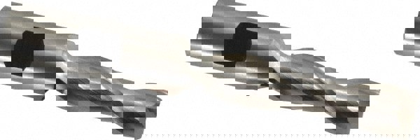 Square End Mill: 17/32'' Dia, 2'' LOC, 5/8'' Shank Dia, 4-1/8'' OAL, 2 Flutes, High Speed Steel