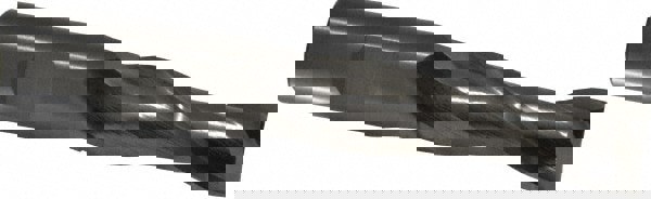 Square End Mill: 11/16'' Dia, 2-1/4'' LOC, 3/4'' Shank Dia, 4-1/2'' OAL, 2 Flutes, High Speed Steel