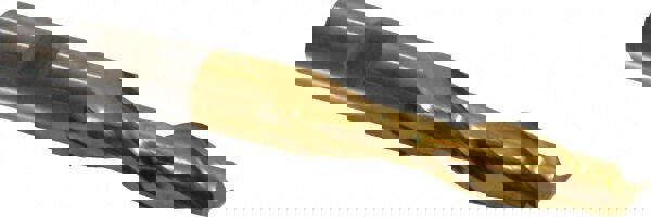 Square End Mill: 15/32'' Dia, 2'' LOC, 1/2'' Shank Dia, 4'' OAL, 2 Flutes, High Speed Steel