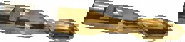 Square End Mill: 9/16'' Dia, 2'' LOC, 5/8'' Shank Dia, 4-5/8'' OAL, 2 Flutes, High Speed Steel