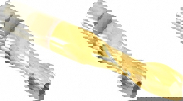 Square End Mill: 11/16'' Dia, 2-1/4'' LOC, 3/4'' Shank Dia, 5-1/4'' OAL, 2 Flutes, High Speed Steel