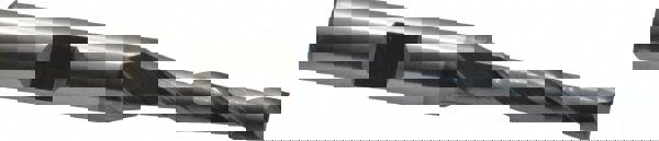 Square End Mill: 1/4'' Dia, 1-1/4'' LOC, 3/8'' Shank Dia, 3-1/16'' OAL, 2 Flutes, High Speed Steel